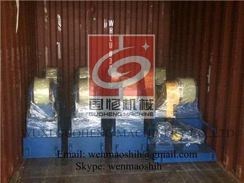 Self Aligning Vessel Pipe Welding Rotators with Siemens Motor