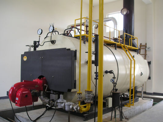 Automatic 8 Ton Pressure Vessel Gas Fired Steam Boiler
