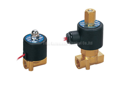 4mm Orifice Mini Brass Direct Drive 2 Way Pneumatic Solenoid Valve