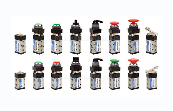Two Position Three Way MSV Mechanical Control Valve G1/4" 0.8Mpa Pneumatic Machine Control Valve