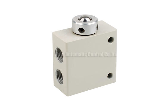 Miniature 3-Way steel ball actuated mechanical Control Valve