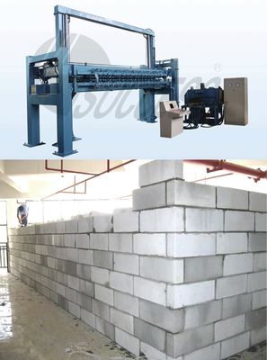 Cement Autoclaved Aerated Concrete Production Line AAC Block Making Plant