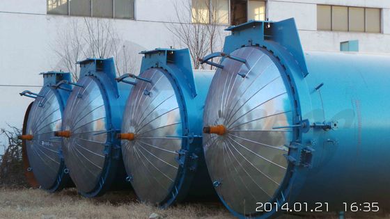 High Steam AAC Horizontal Autoclave Concrete for Pharmaceutical