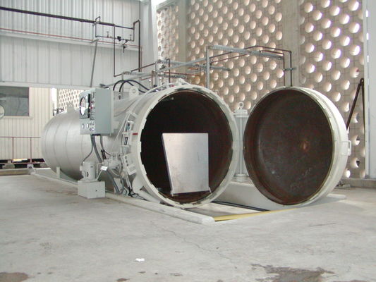 Textile Chemical Concrete Autoclave Block To Steam Sand Lime Brick , High Pressure