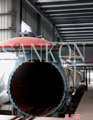 Équipement concret aéré stérilisé à l'autoclave d'autoclave de l'usine AAC également utilisé dans industrie de produit chimique/textile