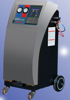 Automatic Car AC Recycling Machine / Auto Refrigerant Recovery Machine with Nitrogen Leakage test and printer
