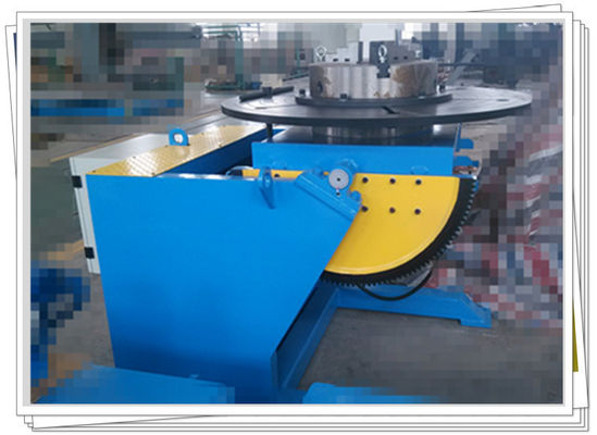 3000kg Tilt Rotate Welding Positioner With 3 Jaw Chuck For Pipe Flange Welding