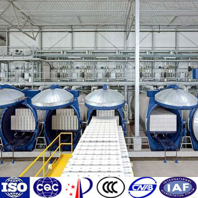 Autoclaved aerated concrete (AAC) making machine