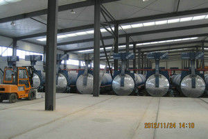 Chemical Industrial Concrete AAC Autoclave Pressure Vessel With Saturated Steam