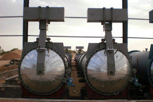 Chemical Industrial Concrete AAC Autoclave Pressure Vessel With Saturated Steam