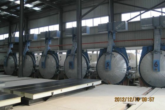 Industrial Concrete Autoclave Ø 3.2m / AAC Block Plant To Aerated Concrete Block