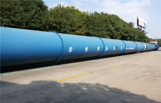 Saturated Steam Wood Autoclave / Wood Block Machine High Temperature