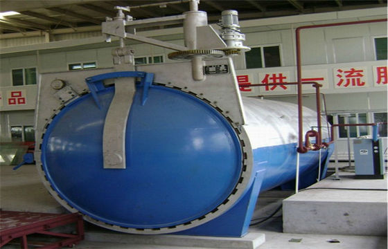 Pneumatic Laminated Vulcanizing Autoclave , Pressure In Autoclave By PLC Controller