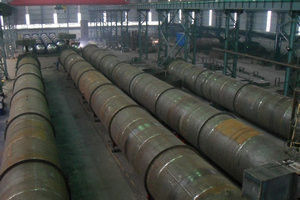 Saturated Steam Chemical Concrete Autoclave Φ3m For Wood / Brick / Rubber / Food