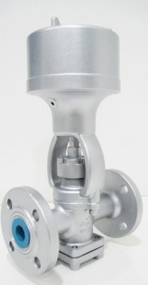 Pneumatic Control Steam Three Way Two Position Valve With Flange