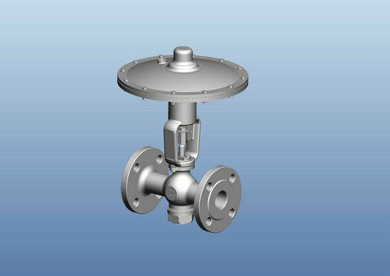 Light Textile Pneumatic Diaphragm Control Valve , 3 way Diaphragm Operated Sluice