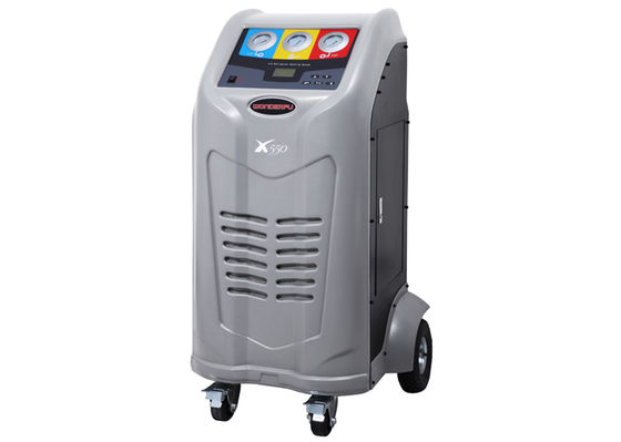Fully Automatic Refrigerant Recovery Machine For Heavy Vehicle X550, AC machine for bus, refrigerant recycine machine