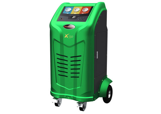 Fully Automatic Refrigerant Recovery Machine For Heavy Vehicle X550, AC machine for bus, refrigerant recycine machine