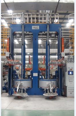 Hydraulic Rubber Tire Curing Press 1300mm Platen Vulcanizing Press Machine
