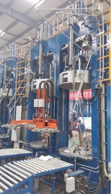 1.6MPa Vertical Vulcanizer Dual Mode Hydraulic Tire Curing Press With PLC