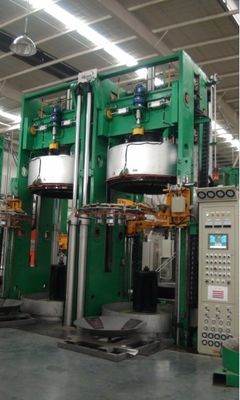 Dual Mode Hydraulic Vulcanizing Press PLC Rubber Vulcanizing Machine For Tire