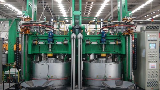 Fully Automatic PLC Hydraulic Tyre Curing Press Vertical , Dual Mode