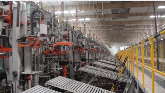 17Mpa Hydraulic Tyre Curing Press , PLC Rubber Hydraulic Vulcanizing Press