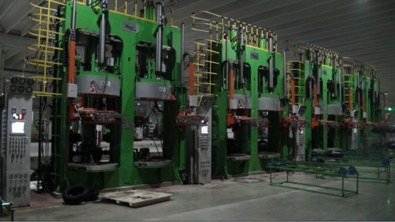 Fully Automatic Hydraulic Tyre Curing Press High Closing Force