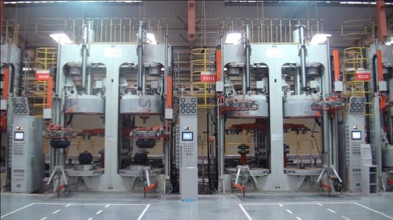 Fully Automatic Hydraulic Tyre Curing Press High Closing Force