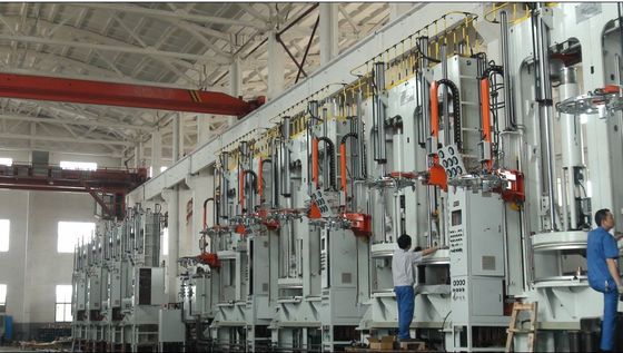 Fully Automatic Hydraulic Tyre Curing Press High Closing Force