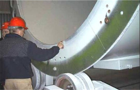 VFD speed control adjustable Pipe Welding Rotator for Painting , special roller beds