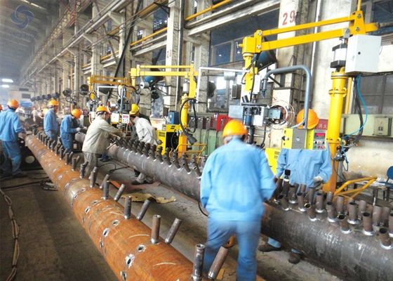 Boiler Header Manufacturing Equipment Nipple to Header Pipe Welding Machine