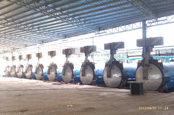 Large - Scale Steam Brick / AAC Concrete Autoclave Φ2.68 × 31m / Pressure Vessel