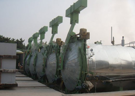 Safety Full Automatic Electric Opening AAC Autoclave For AAC Plant