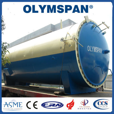 Chemical Laminated Glass Autoclave Aerated Concrete / Autoclave Machine Φ2m