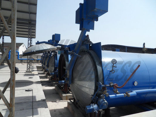 Block Metallurgy Concrete AAC Autoclave System 1.5mpa 1.3mpa