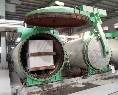 Block Metallurgy Concrete AAC Autoclave System 1.5mpa 1.3mpa