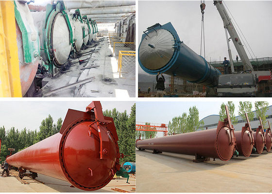 Low Maintenance Ratio AAC Block Autoclave / AAC Autoclave / Panel Autoclave