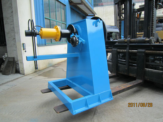 Auto Metal Roll Slitting Machine With Pneumatic Double Mandrel Uncoiler
