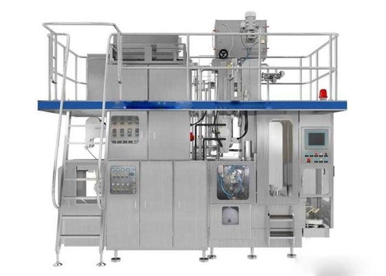 250ml Aseptic Brick Carton Beverage Filling Line , Mango Juice Filling Machine