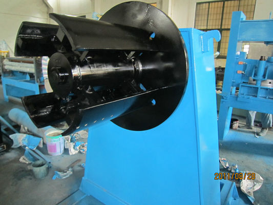 High Precision 7.5Kw Roll Slitting Machine Aluminum Coils Single Head Uncoiler Machine