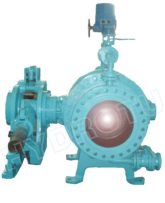 DN 300 - 2600 mm Diameter Hydraulic Flanged Globe Valve , Spherical Valve, Ball Valve for Hydropower Station