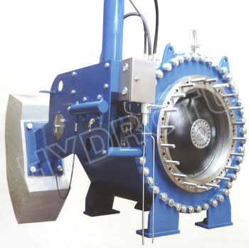 DN 300 - 2600 mm Diameter Hydraulic Flanged Globe Valve , Spherical Valve, Ball Valve for Hydropower Station