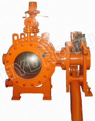 DN 300 - 2600 mm Diameter Hydraulic Flanged Globe Valve , Spherical Valve, Ball Valve for Hydropower Station