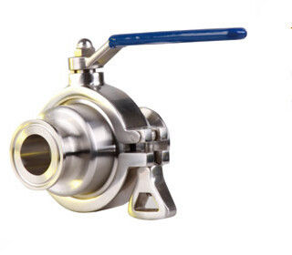 Sanitary Pneumatic Stainless Steel Ball Valve High Temperature DN15 - DN50 3/4" - 2"