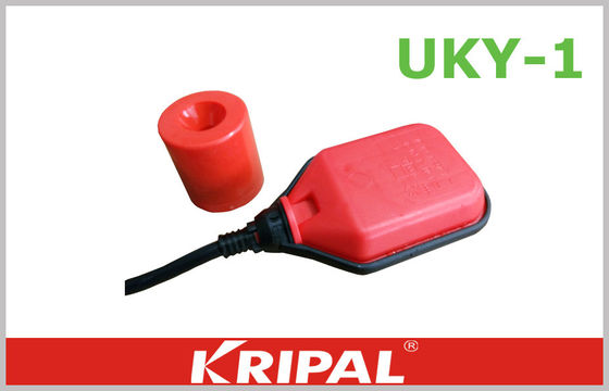 Water Pump 3 Wire Cable Float Level Switch , High Temperature Float Switch 3m 5m 10m
