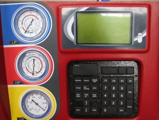 Auto Workshop Equipment , Auto A / C Service Machine For Refrigerant Recovery / Recharge