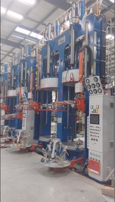 Environmental Protection Rubber Tire Curing Press Machine High Precision