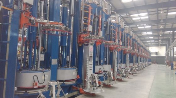 Environmental Protection Rubber Tire Curing Press Machine High Precision