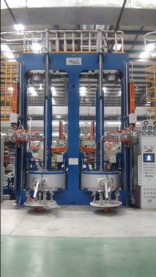 Used Tyre Retreading Curing Press Machine Twin Mode Vertical Vulcanizer